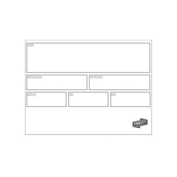 Etiketter til fat og gjæringskar med lim