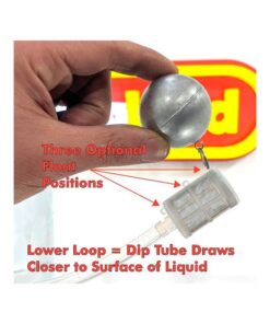 Floating Dip Tube Filter med flyteball