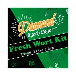 Fresh Wort Kit Diamond Czech Lager. Lag din egen lager uten en brygger
