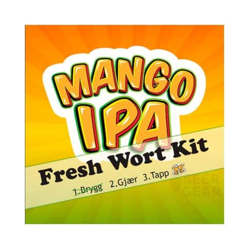 Mango IPA Fresh Wort Kit kjøper du i Fredrikstad i Østfold. Lag øl uten brygger!