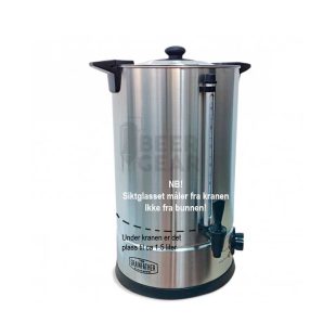 Grainfather Sparge Water Heater 18l . Med forklaring ang innhold