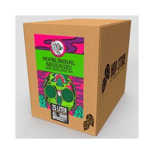 HopBliminal Messages Hazy IPA i esken ølsettet leveres i