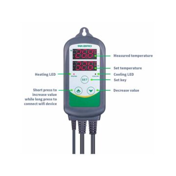 Inkbird ITC 308 WIFI instruksjoner