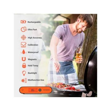 Inkbird digitalt termometer med magnet.