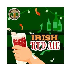 Irish Red Ale Bryggesett gir ca 20 liter til gjæring