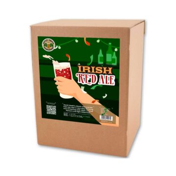 Irish Red Ale Ølsett. Laget etter oppskrift fra David Heath