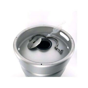 Kegmenter 29 liter unitank i rustfritt stål