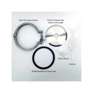 Kegmenter lokk til begge størrelser