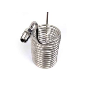 Klemringskobling til spiralkjøler