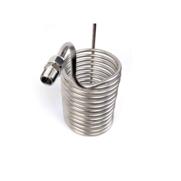 Klemringskobling til spiralkjøler