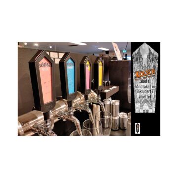 Kölsch etikett til Tap Handle lar deg sette etiketten i tappe håndtaket på tappetårnet ditt