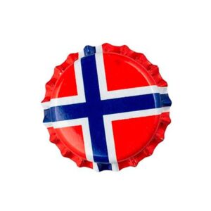 Korker. Norsk flagg 100 stk