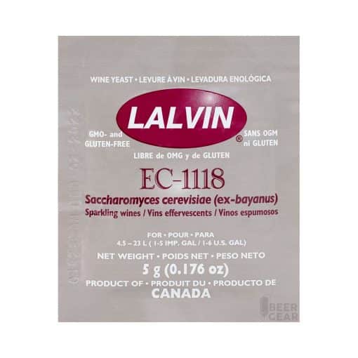 Lalvin EC 1118. Gjær til Cider og Vin