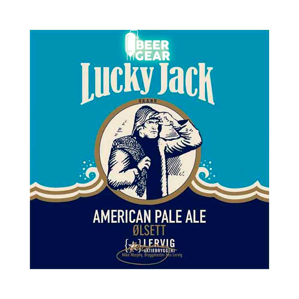 Lervig Lucky Jack bryggesett allgrain ølbrygging