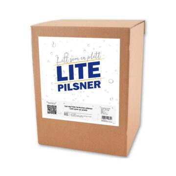 Lite Pilsner allgrain bryggesett lavkarbo. Lite kalorier