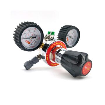 MK4 C02 regulator. Bilde på skrå forfra