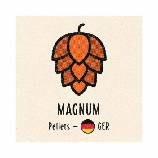 Magnum Humle er en bitterhumle til ølbrygging. Den passer godt til IPA, men også de fleste andre øl