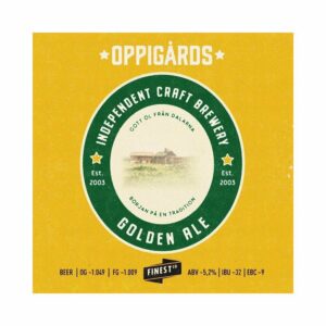 Oppigårds Golden ALE Allgrain ølsett