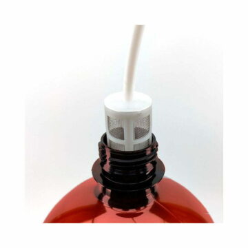 Oxebar Hydra Tapping Head Kit filter på vei ned i fatet