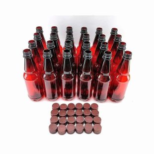 PET flasker 0,5L 24 stk. Korker til flaskene følger med!