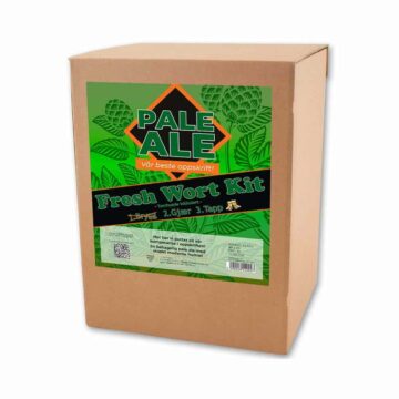 Pale Ale Fresh Wort Kit. Lar deg lage øl uten å ha en brygger!