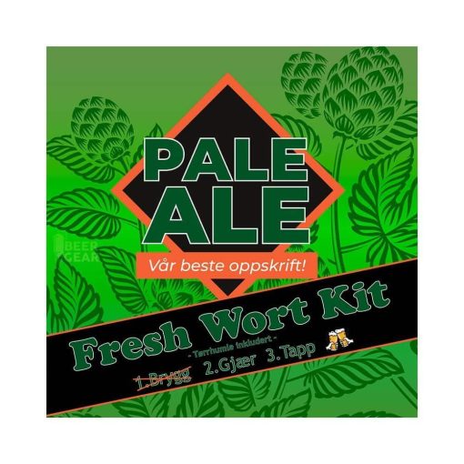 Pale Ale Fresh Wort Kit. Lag ditt eget øl uten en brygger!