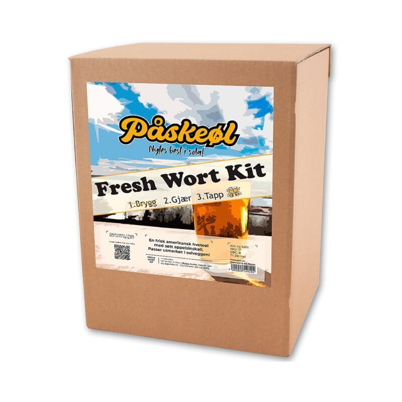 Påskeøl Fresh Worth Kit er en deilig hvetøl med søtt appelsinskall