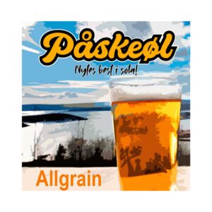 Påskeøl Allgrain Ølsett. Smaker nydelig i solveggen!