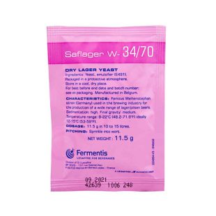 Saflager W-34/70 gjær fra Fermentis