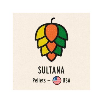 Sultana humle 100g. Pellets