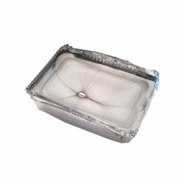 Voks til forsegling av flasker. Farge: Sølv