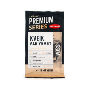 Voss Kveik tørrgjær 11g. Super for ølbryggere!