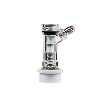 Ball lock til co2. Med tilbakeslagsventil