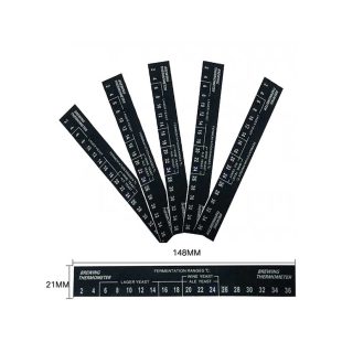 Termometer til gjæringskar. I plast