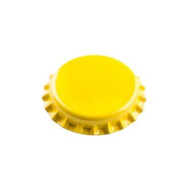 Ølkorker. 100 stk Gule 26mm